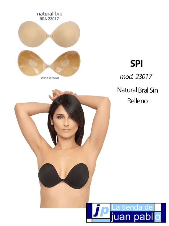 SPI 23017 Natural Bra Sin Relleno - Imagen 2