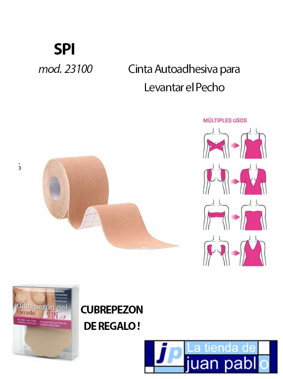 SPI 23100 Cinta Autoadhesiva para Levantar el Pecho