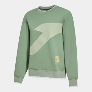 SUDADERA JOMA MUJER STEP VERDE