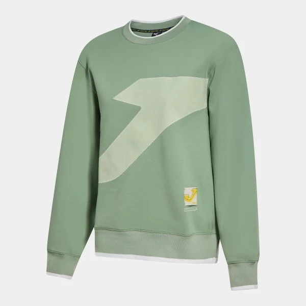 SUDADERA JOMA MUJER STEP VERDE - Imagen 2