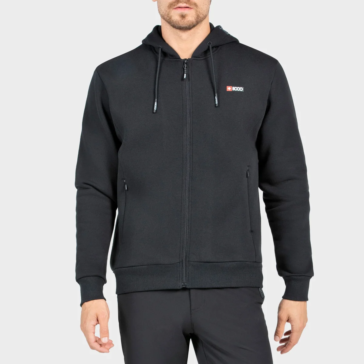 SUDADERA +8000 CON CREMALLERA HOMBRE ALMAZ (2 COLORES) - Imagen 9