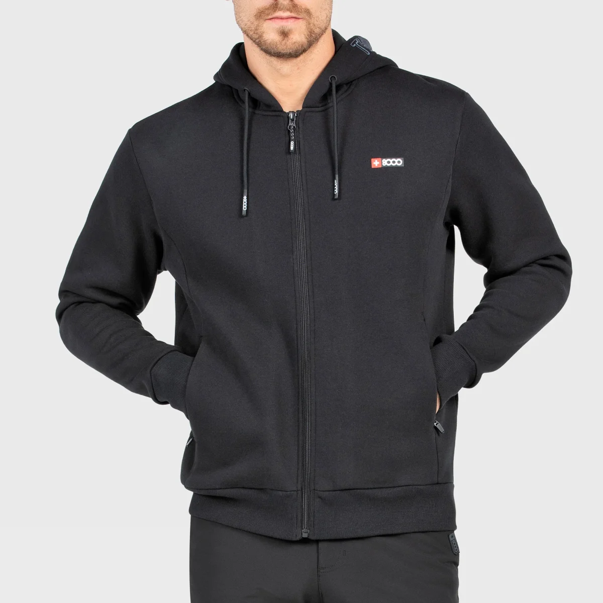 SUDADERA +8000 CON CREMALLERA HOMBRE ALMAZ (2 COLORES) - Imagen 8