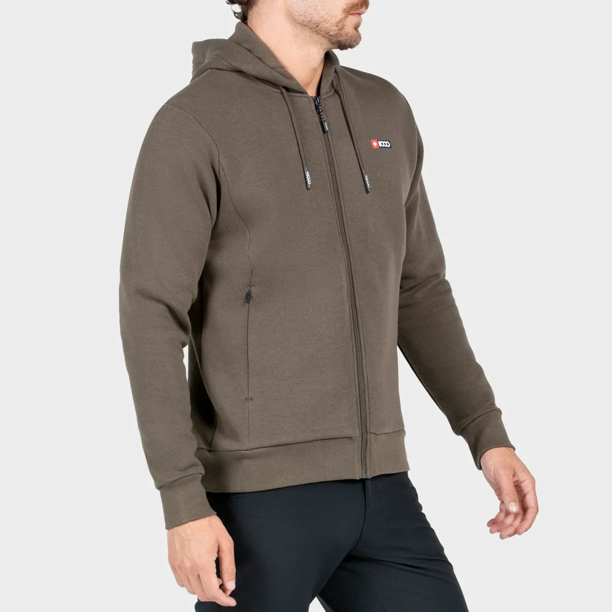 SUDADERA +8000 CON CREMALLERA HOMBRE ALMAZ (2 COLORES) - Imagen 3