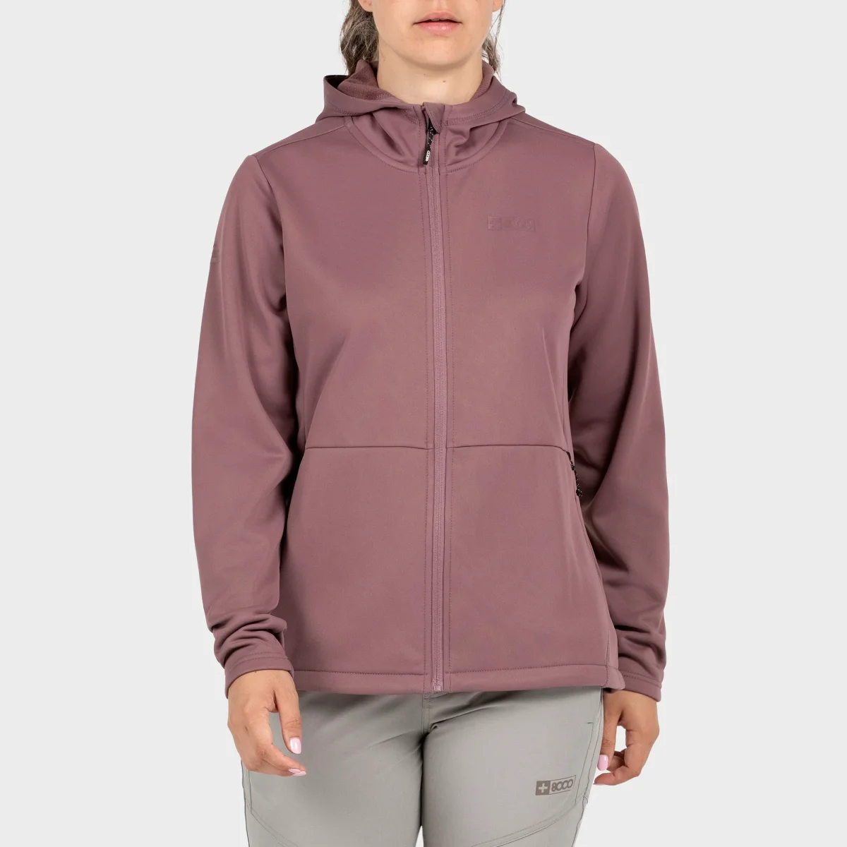 SUDADERA +8000 MUJER MIRZAM ROSA SOMBRA - Imagen 5