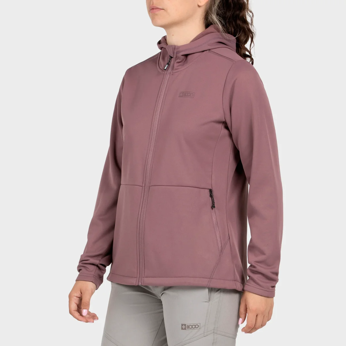 SUDADERA +8000 MUJER MIRZAM ROSA SOMBRA - Imagen 3