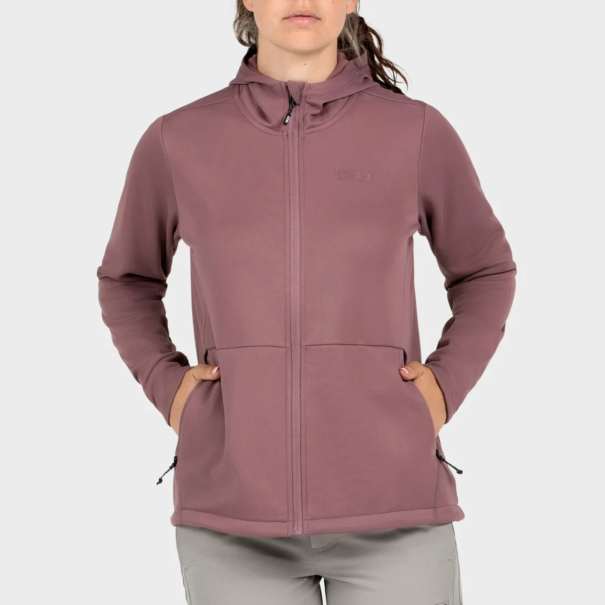 SUDADERA +8000 MUJER MIRZAM ROSA SOMBRA