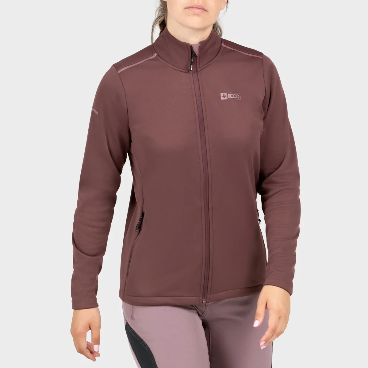 SUDADERA +8000 MUJER MONA CHOCOLATE - Imagen 2