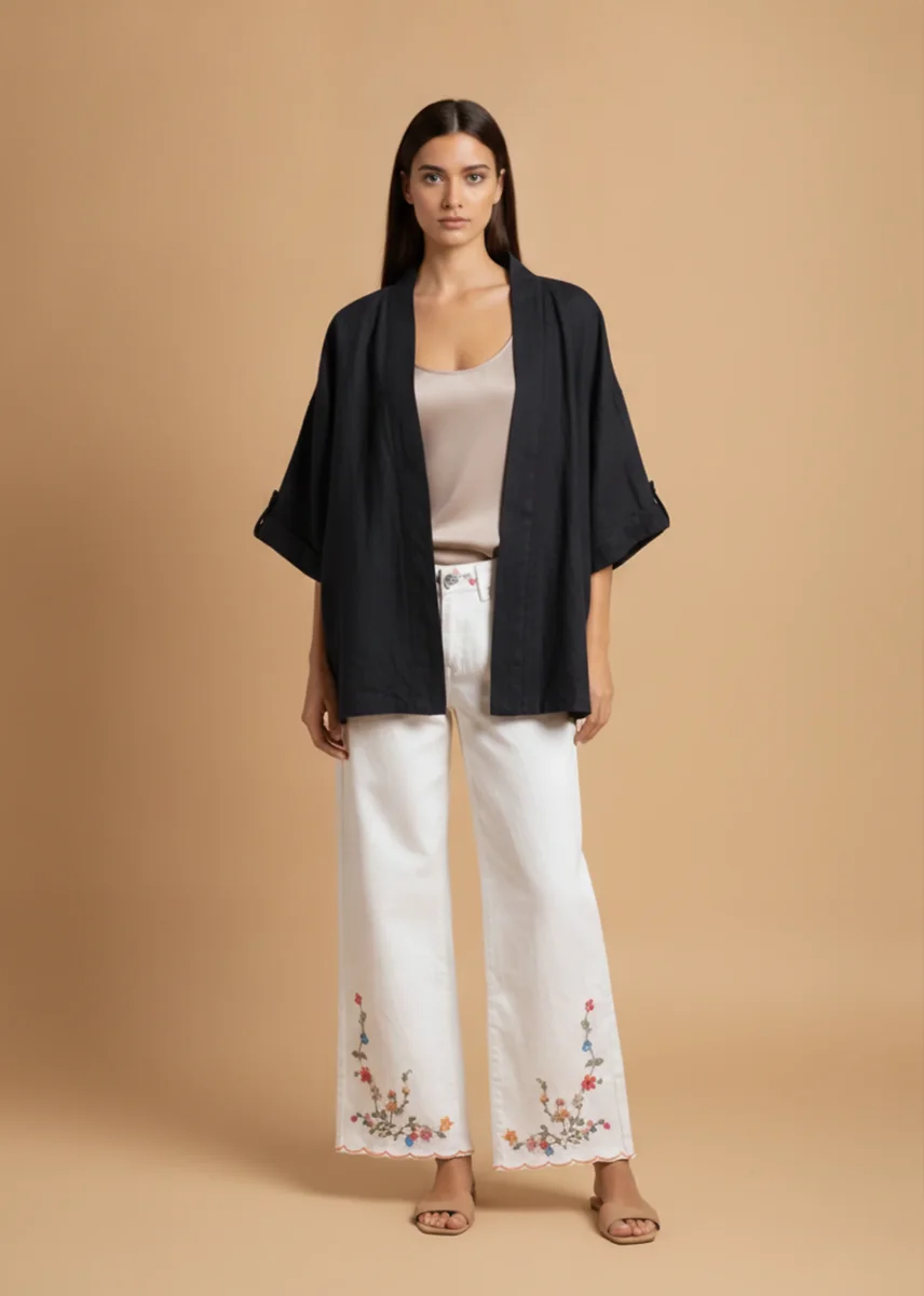 Kimono lino - Imagen 4