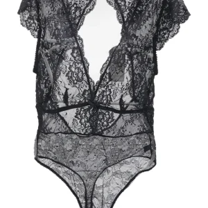 TERSURA Body Encaje Manga Corta
