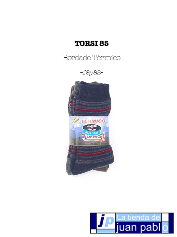 TORSI 85 Bordado y Liso Térmico Pack 3 unidades - Imagen 7