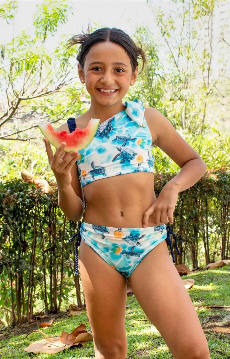 Vestido de Baño Dos Piezas Niña