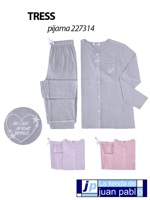 TRESS Pijama de Mujer Invierno