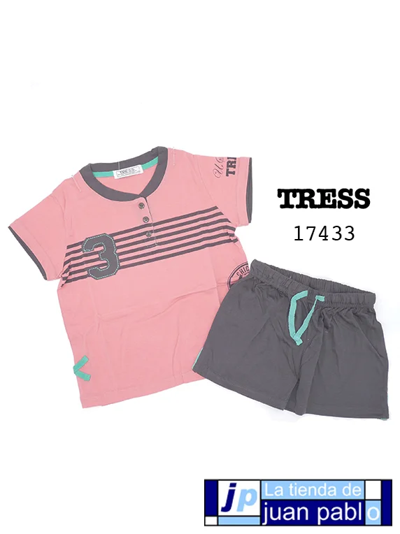 TRESS Pijama Niño Infantil Verano - Imagen 3