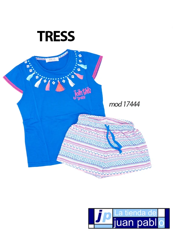 TRESS Pijama Niña de Verano - Imagen 2