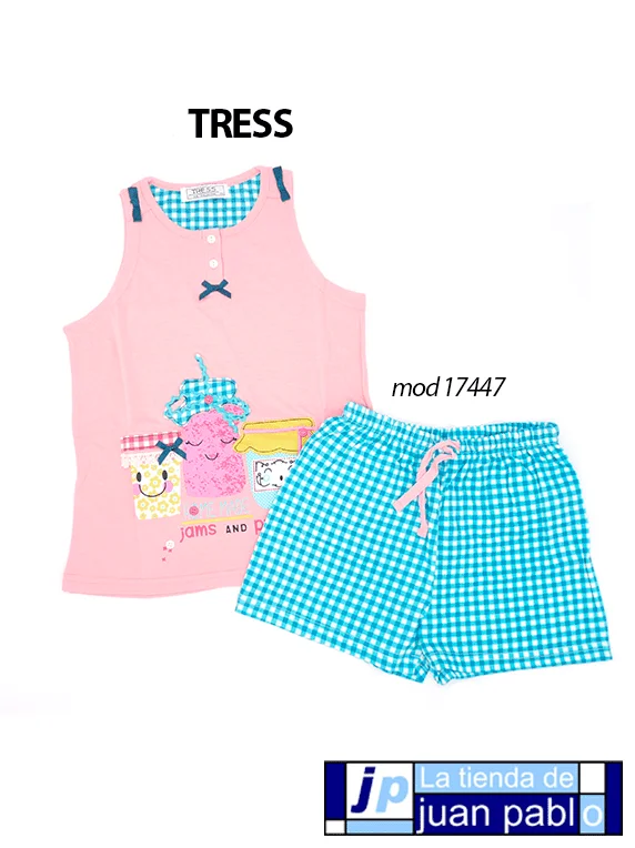 TRESS Pijama Niña de Verano - Imagen 3