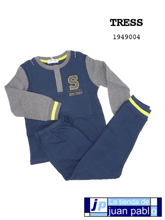 TRESS Pijama Niño Juvenil Entretiempo - Imagen 3