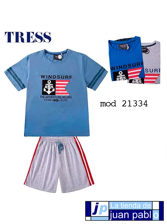 TRESS Pijama Hombre de Verano - Imagen 4