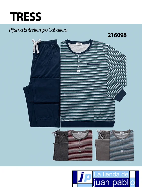 TRESS Pijama Hombre de Entretiempo - Imagen 4