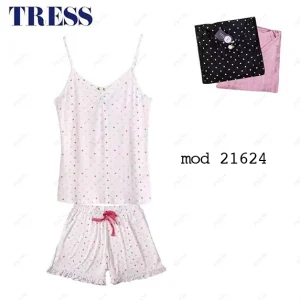 TRESS Pijama de Mujer Verano