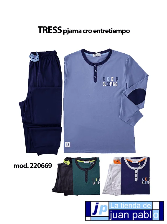 TRESS Pijama Hombre de Entretiempo - Imagen 3