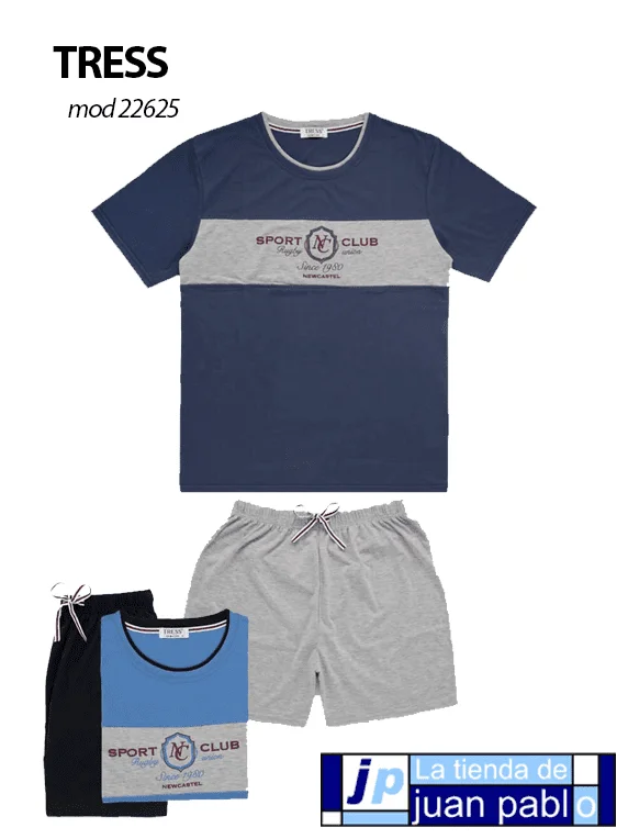 TRESS Pijama Hombre de Verano - Imagen 2