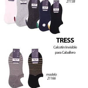 TRESS Calcetines Invisibles Hombre