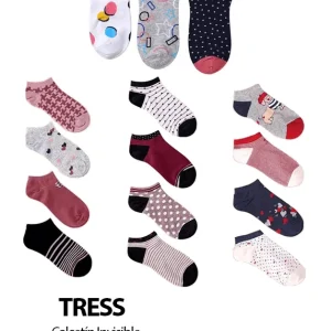 TRESS Calcetines Invisibles Mujer