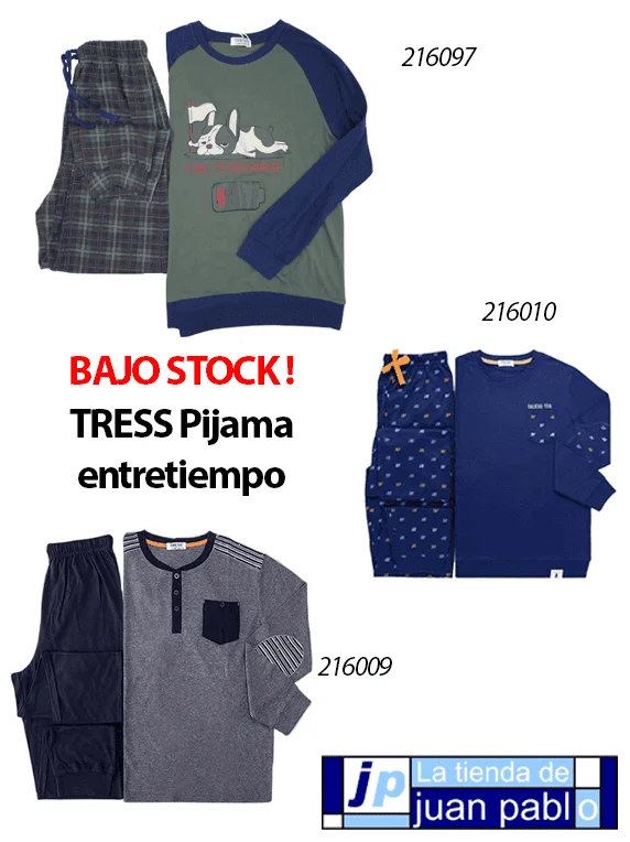 TRESS Pijama Hombre de Entretiempo - Imagen 5