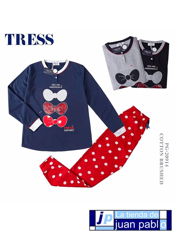 TRESS Pijama de Mujer Invierno - Imagen 3
