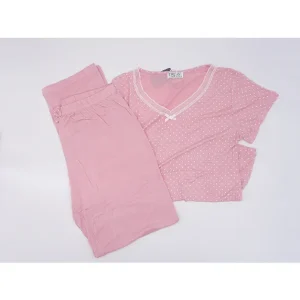 TRESS Pijama de Mujer Entretiempo Manga Corta