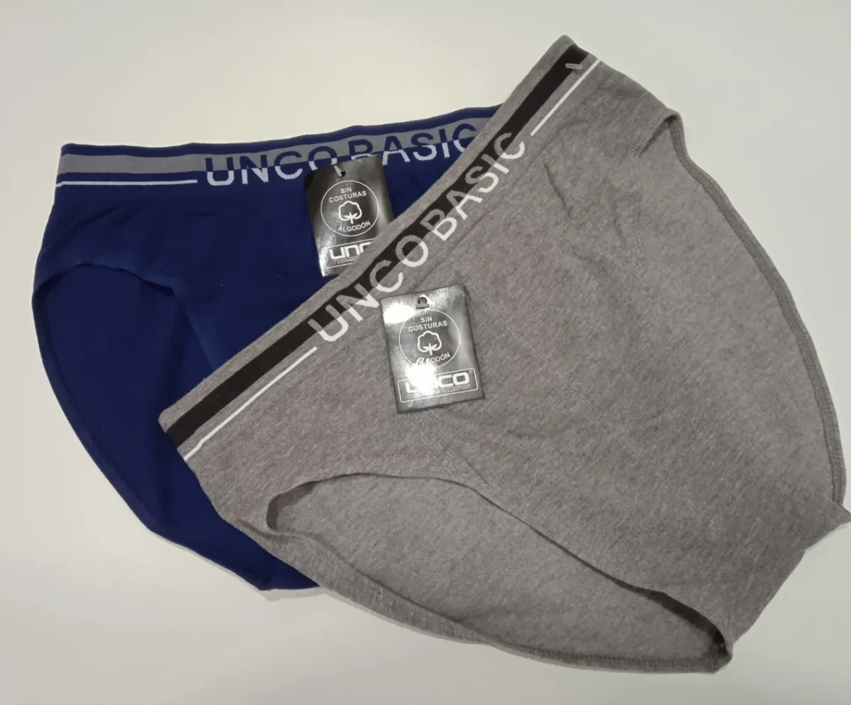 UNCO Slips Algodon y Poliamida Sin Costuras