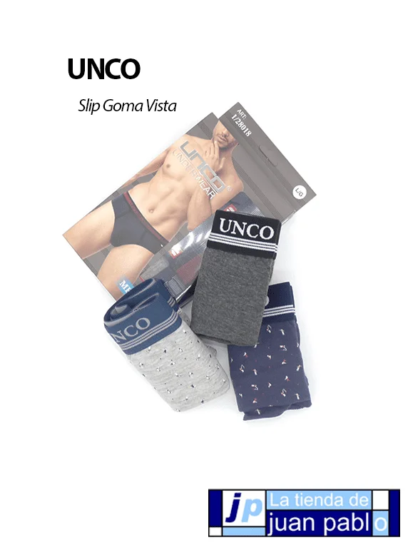 UNCO Slips Goma Vista Pack 3 unidades - Imagen 2