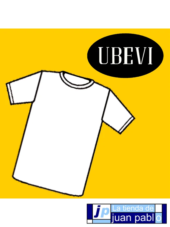UBEVI Camiseta Manga Corta Sin Afelpar 1060 - Imagen 2