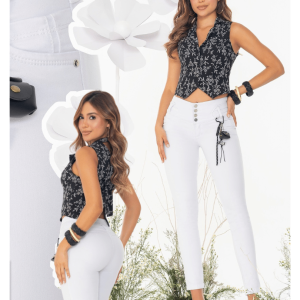 PANTALÓN COLOMBIANO PUSH-UP REF. 1811 ¡GLÚTEOS PERFECTOS AL INSTANTE!
