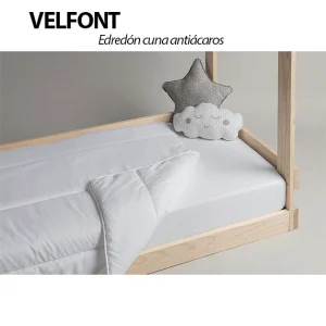 VELFONT Edredón Nórdico para Cuna Antiácaros