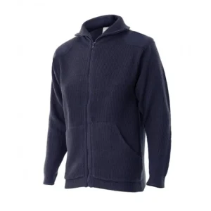 VELILLA 102 Chaqueta Punto Grueso Con Cuello Alto