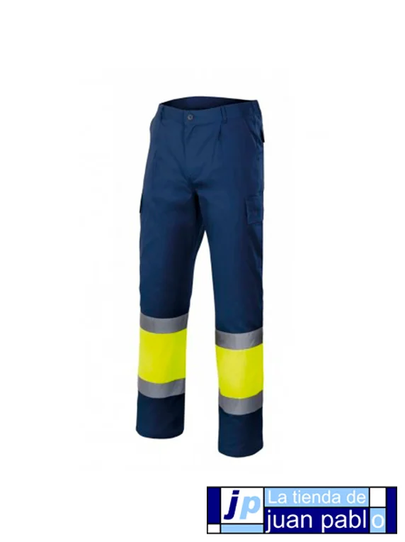 VELILLA 157 Pantalón Bicolor