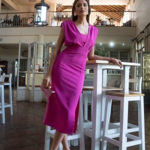 Vestido Occitanne | Rosa | 1 Ud Talla S