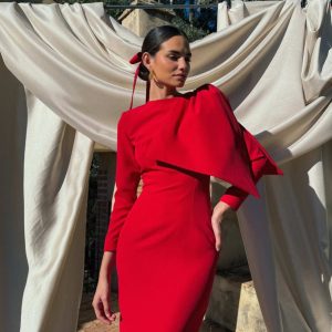 Vestido Lazo | Rojo | Última Ud Talla M