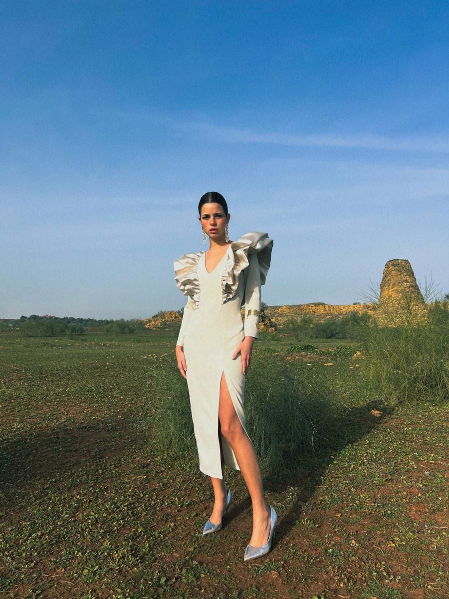 Vestido | Última Unidad Talla L | Beige - Imagen 2