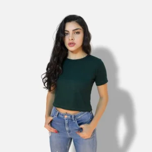 SALE Crop Esencial Verde