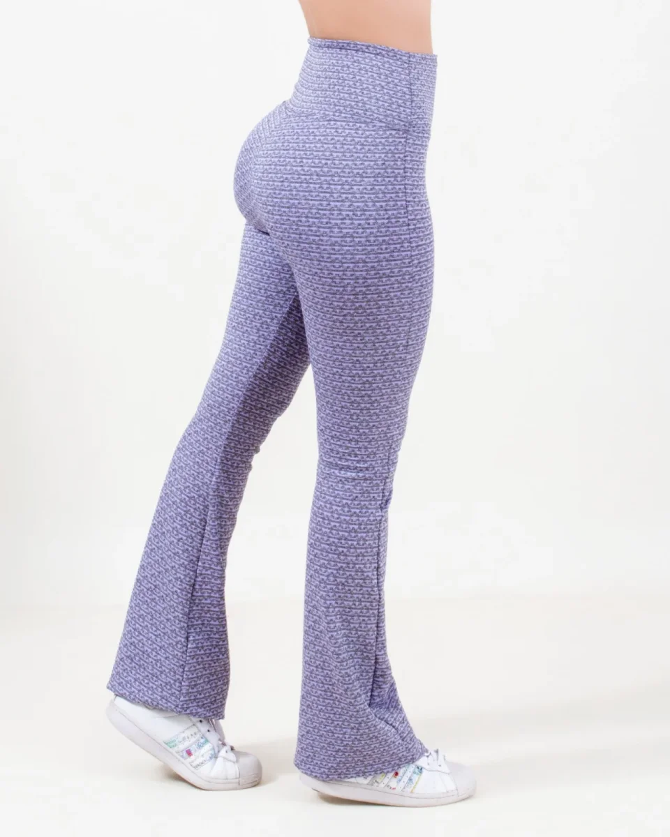 Pantalón Campana 2.0 LILA Jacquard - Imagen 5