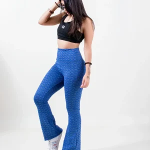 Pantalón Campana 2.0 Indigo Jacquard