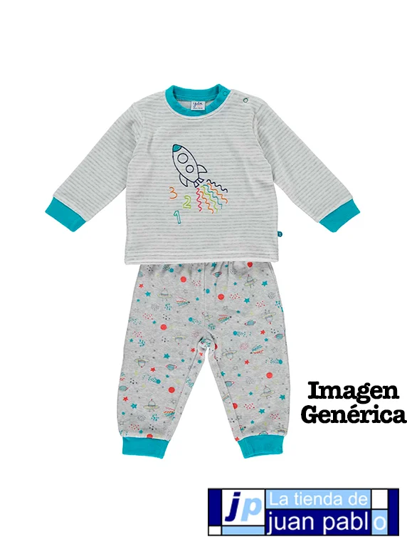 YATSI Pijama Terciopelo Bebé Niñ@ - Imagen 3