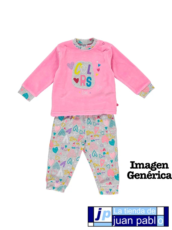 YATSI Pijama Terciopelo Bebé Niñ@
