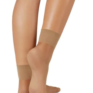ISABEL MORA 18125 Minimedia de Mujer Antideslizante Pack de 2 Pares