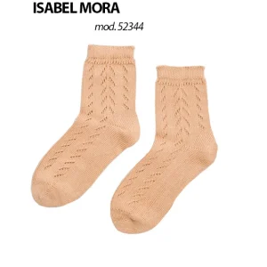 ISABEL MORA 52344 Calcetín Infantil Calado