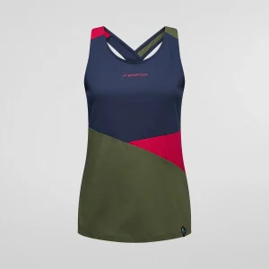 Camiseta tirantes La Sportiva TWIST TANK W cypress - night sky