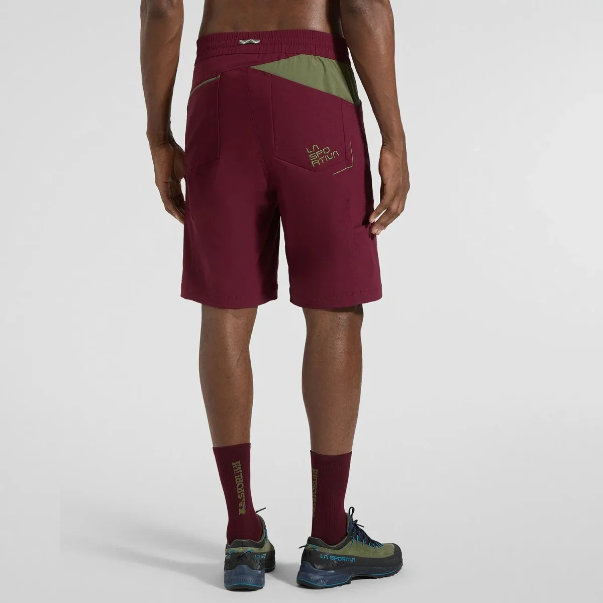 Pantalones cortos La Sportiva TALUS SHORT M REDWOOD - Imagen 5