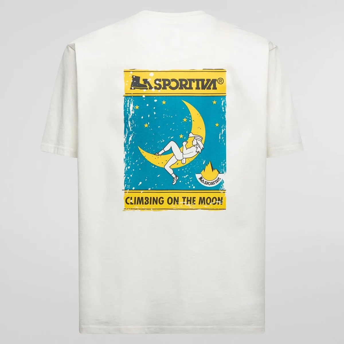 Camiseta La Sportiva MOON CLIMB T-SH M CHALK - Imagen 3